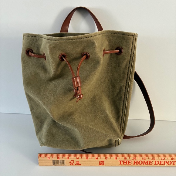 Madewell Cotton Canvas Bag / Backpack - Picture 1 of 13